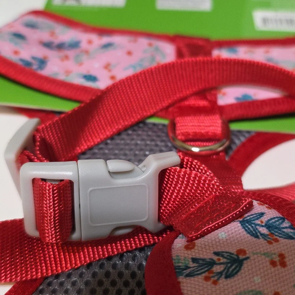 Unique Petz Pet Fashion Harness Large Breathable Mesh Liner Quick Release Straps